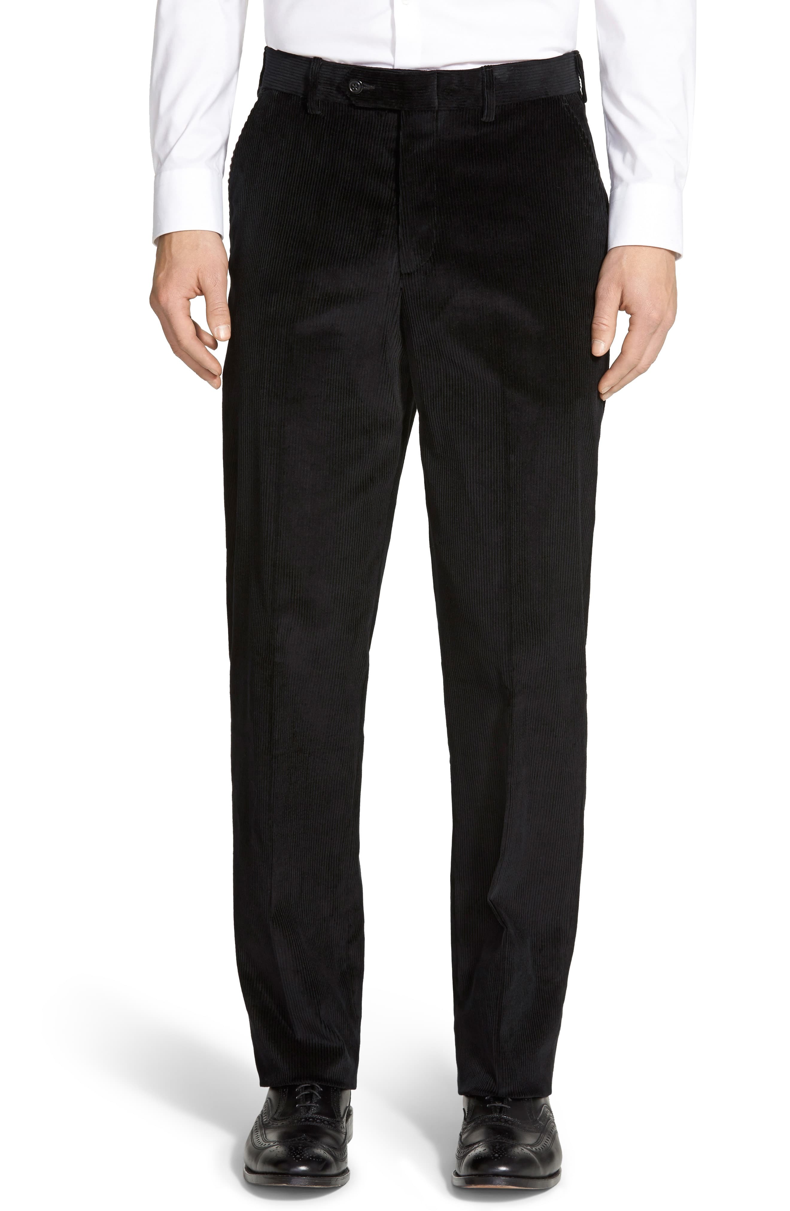 Berle Classic Fit Corduroy Trousers, $125 | Nordstrom | Lookastic