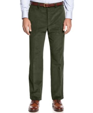 Retro Green Corduroy Pant Suit