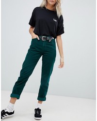green corduroy trousers womens