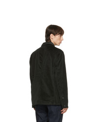 Ps By Paul Smith Green Corduroy Chore Jacket