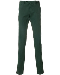Dark Green Cotton Pants