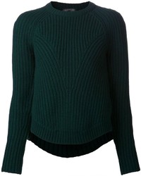 Alexander McQueen Thick Ribbed Sweater
