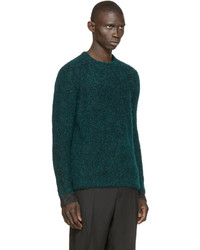 Asauvage Green Mohair Knit Sweater
