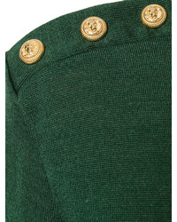 Balmain Button Embellished Sweater