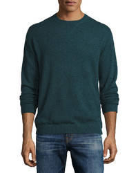 Neiman Marcus Cashmere Sweater Spruce