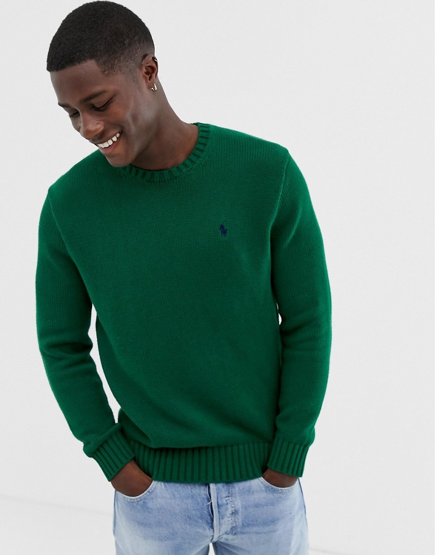 ralph lauren green sweater