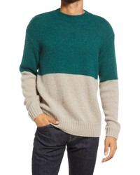 Closed Colorblock Crewneck Sweater