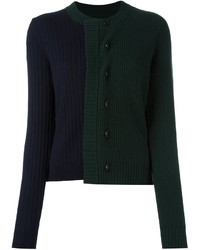 Maison Margiela Contrast Rib Knitted Sweater