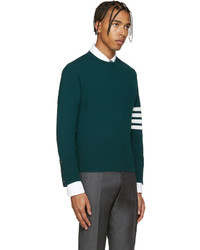 Thom Browne Green Cashmere Pullover