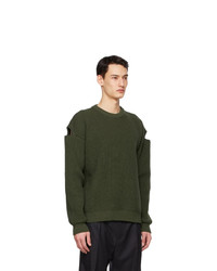 Bottega Veneta Green Chunky Sweater