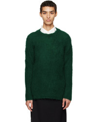 Comme Des Garcons Homme Plus Green Crewneck Sweater