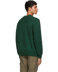Paul Smith Green Fuzzy Marl Sweater