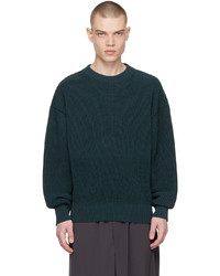 RAINMAKER KYOTO Green Rib Sweater