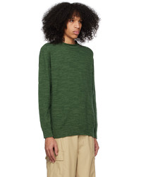 Beams Plus Green Roll Neck Sweater