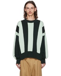 AMI Alexandre Mattiussi Green Viscose Sweater