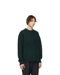 Acne Studios Green Wool Cashmere Sweater