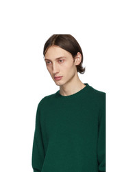 Harmony Green Wool Winston Sweater