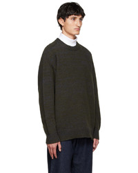 Nanamica Khaki Marled Sweater