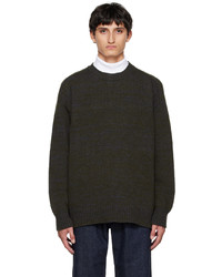 Nanamica Khaki Marled Sweater