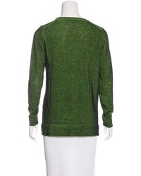 Tibi Mlange Long Sleeve Sweater
