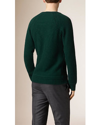 Burberry Raglan Sleeve Cashmere Sweater