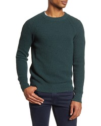 French Connection Regular Fit Waffle Knit Sweater