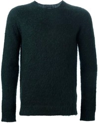 Roberto Collina Fluffy Crew Neck Sweater