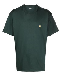 Carhartt WIP Chase Logo Embroidered T Shirt