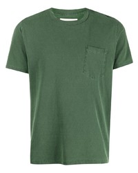 Les Tien Chest Pocket Crew Neck T Shirt