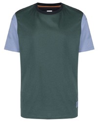 Paul Smith Colour Block Cotton T Shirt