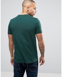 Asos Crew Neck T Shirt In Green