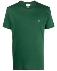 Lacoste Embroidered Logo Cotton T Shirt