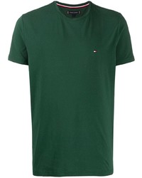 Tommy Hilfiger Flag Embroidery Slim Fit T Shirt