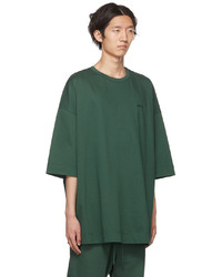 Juun.J Green Cotton T Shirt