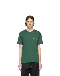 Comme Des Garcons SHIRT Green Logo T Shirt