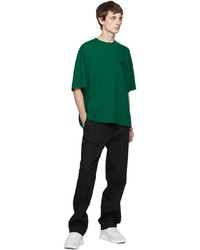 AMI Alexandre Mattiussi Green Oversize T Shirt