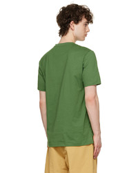 Paul Smith Green Paint Splatter T Shirt