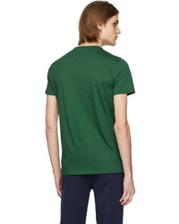 Lacoste Green Pima Cotton Logo T Shirt