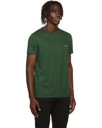 Lacoste Green Pima Cotton T Shirt