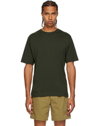 Dries Van Noten Green Supima Cotton T Shirt