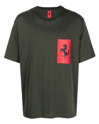 Ferrari Logo Patch T Shirt