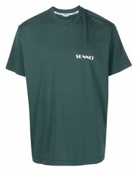 Sunnei Logo Printed T Shirt