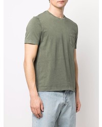 Drumohr Patch Cotton T Shirt