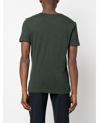 Sunspel Plain Cotton Linen T Shirt