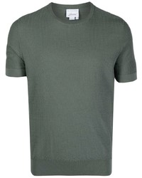 Brioni Plain Ribbed T Shirt