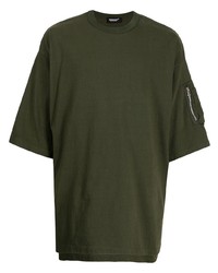 UNDERCOVE R Sleeve Zip Pocket T Shirt