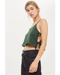 Topshop Tie Side Cropped Camisole Top