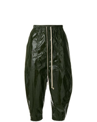 Rick Owens DRKSHDW Cropped Tapered Trousers