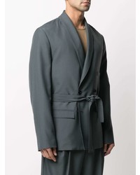 Lemaire Belted Double Breasted Blazer