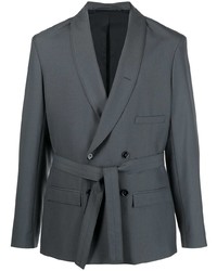 Lemaire Belted Double Breasted Blazer